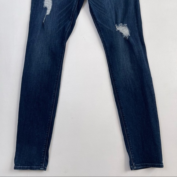 Hudson Krista Super Skinny Distressed Jeans Women’s Size 27 - Picture 4 of 9